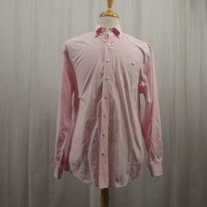 Vineyard Vines Mens Tucker Shirt L Large Pink